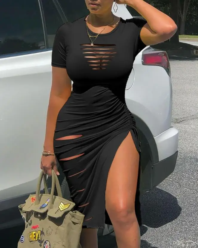 Casual Dresses for Women 2025 Summer Crisscross Pocket Design Straight Asymmetrical Neck A Line Mini Short Sleeve Women's Wear
Casual Dresses for Women 2025 Summer Crisscross Pocket Design Straight Asymmetrical Neck A Line Mini Short Sleeve Women's Wear