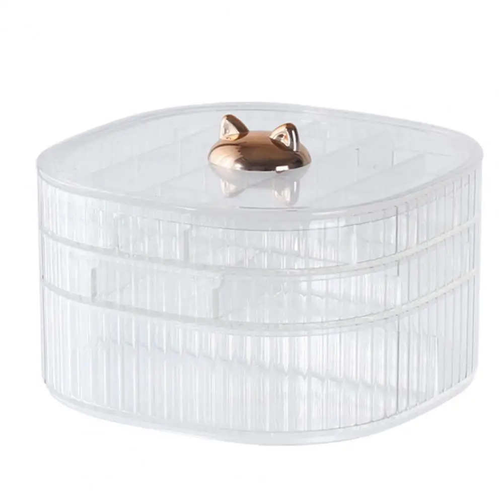 Space-saving Jewelry Box Transparent Acrylic Jewelry Organizer Box with Capacity for Earrings Rings Necklaces for Accessories
Space-saving Jewelry Box Transparent Acrylic Jewelry Organizer Box with Capacity for Earrings Rings Necklaces for Accessories