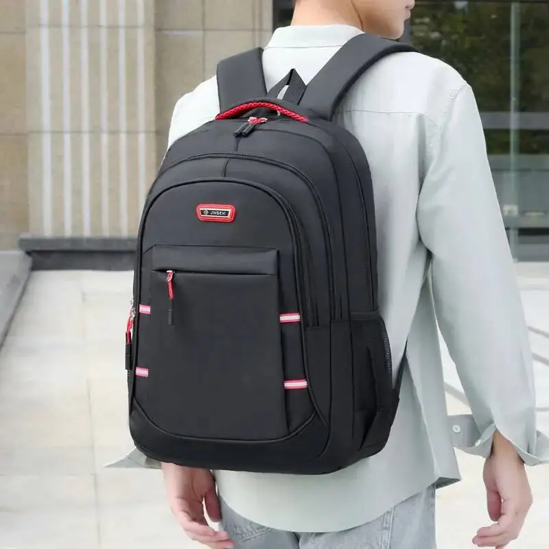 Middle School Multi Layers Double Shoulder Bags On Sale Men's Fashion Backpack Men's Business Commuting Large Capacity Backpack
Middle School Multi Layers Double Shoulder Bags On Sale Men's Fashion Backpack Men's Business Commuting Large Capacity Backpack