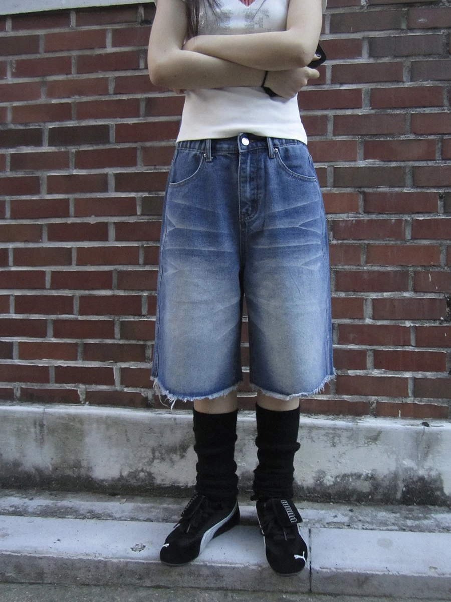 Angproject Summer Vintage Ripped Waed Elastic Waist Jeans orts Women's Straight Leg ort Pants Casual Wide Leg Jeans
Angproject Summer Vintage Ripped Waed Elastic Waist Jeans orts Women's Straight Leg ort Pants Casual Wide Leg Jeans