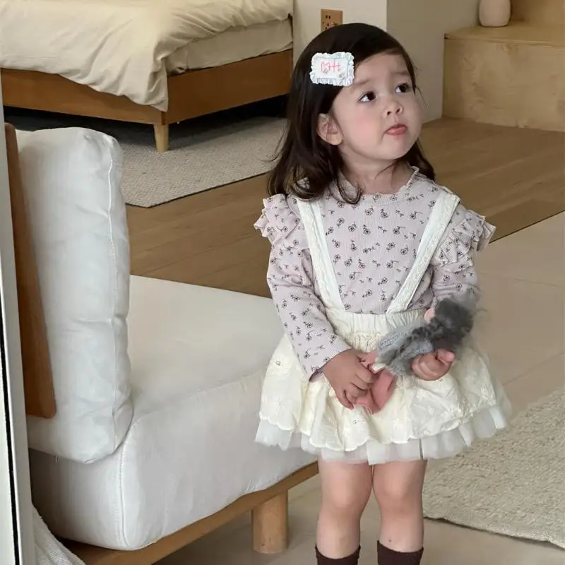 2025 Autumn New Baby Girl Long Sleeve Floral T Shirts Cotton Infant Toddler Cute Sweet Princess Tops Girls Bottoming Shirts
2025 Autumn New Baby Girl Long Sleeve Floral T Shirts Cotton Infant Toddler Cute Sweet Princess Tops Girls Bottoming Shirts