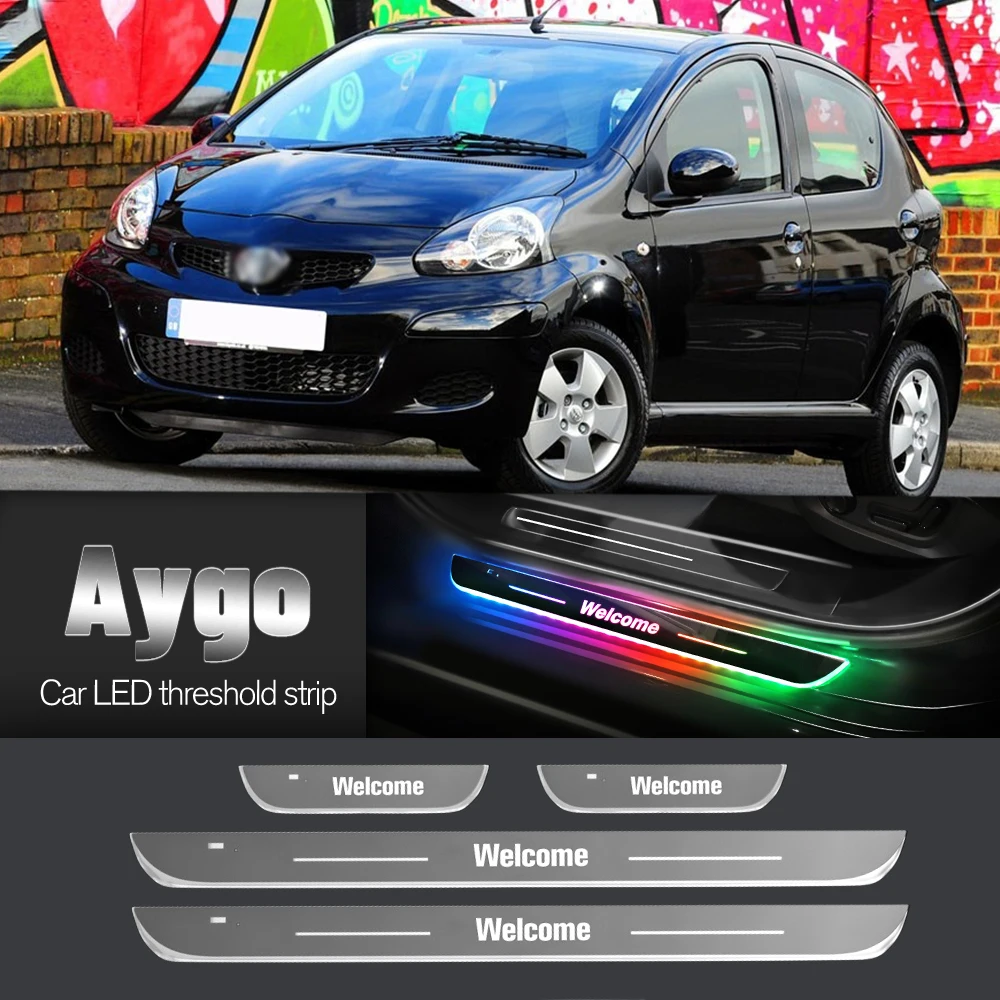 Car Door Sill Light For Toyota Aygo 2005-2022 2006 2007 2008 2012 Customized Logo LED Welcome Threshold Pedal Lamp Accessories
Car Door Sill Light For Toyota Aygo 2005-2022 2006 2007 2008 2012 Customized Logo LED Welcome Threshold Pedal Lamp Accessories