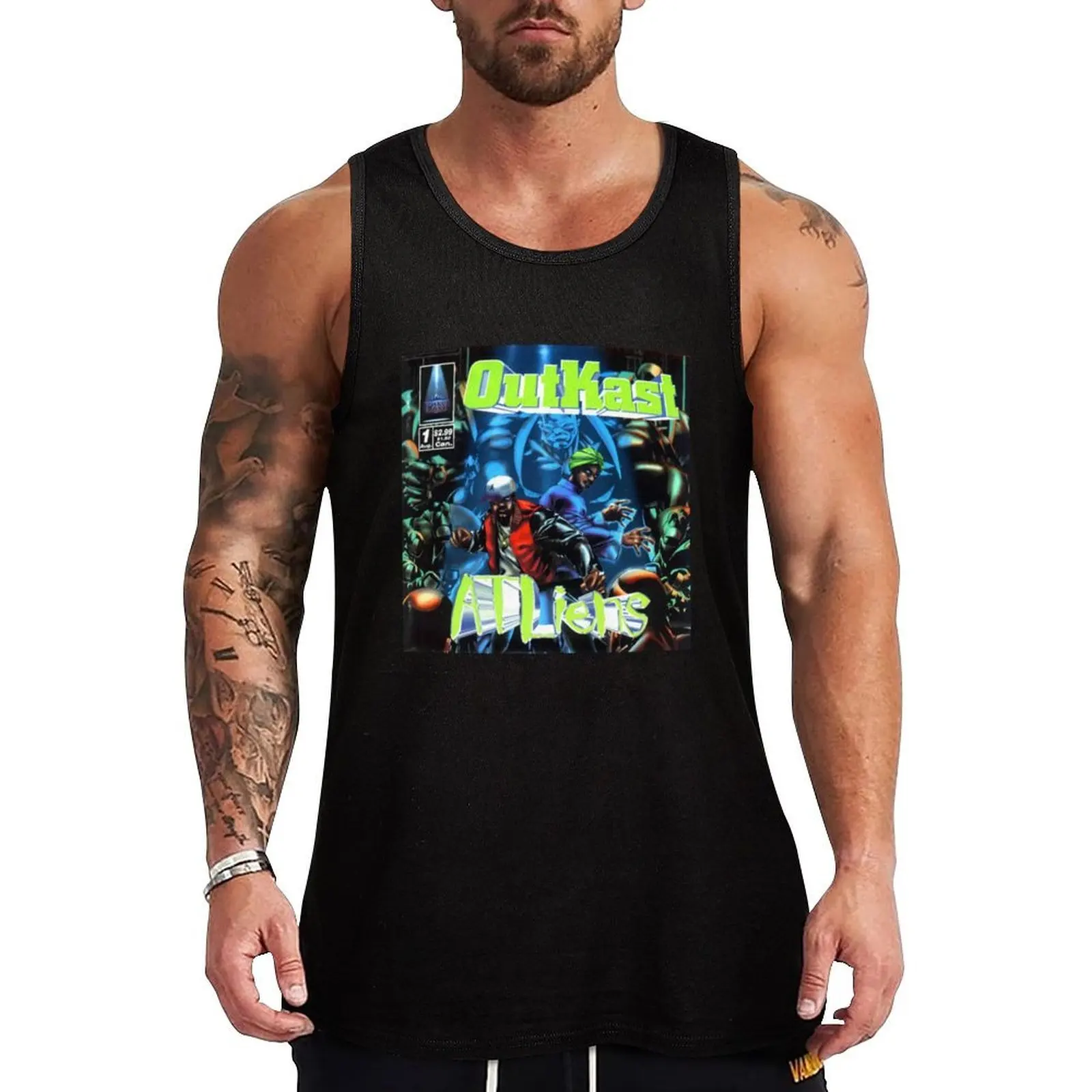 Atliens Tank Top Basic Casual Tank Top Lightweight Breathable Fabric
Atliens Tank Top Basic Casual Tank Top Lightweight Breathable Fabric