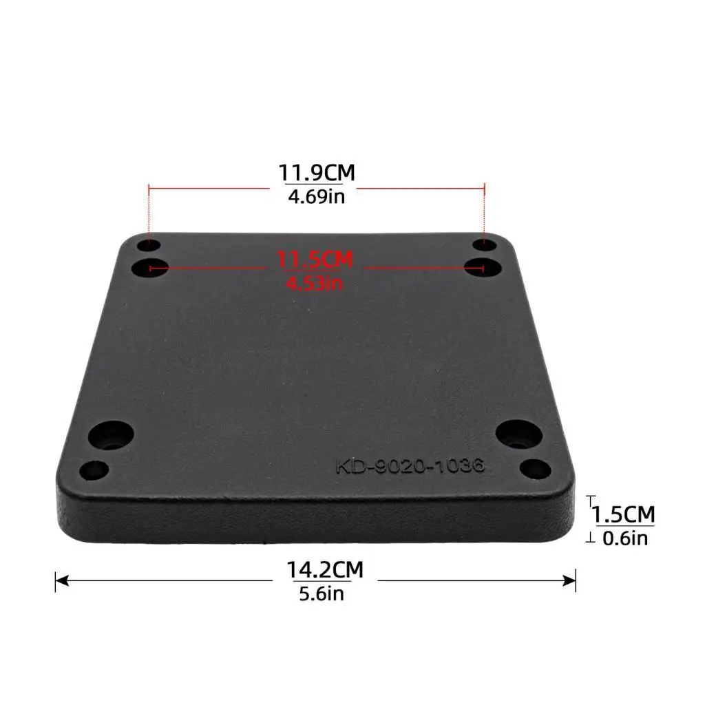 Durable Nylon Fiberglass Downrigger Mount Yacht Bracket Plate for Fishing Boat Pedestal Riser 2606 2612
Durable Nylon Fiberglass Downrigger Mount Yacht Bracket Plate for Fishing Boat Pedestal Riser 2606 2612