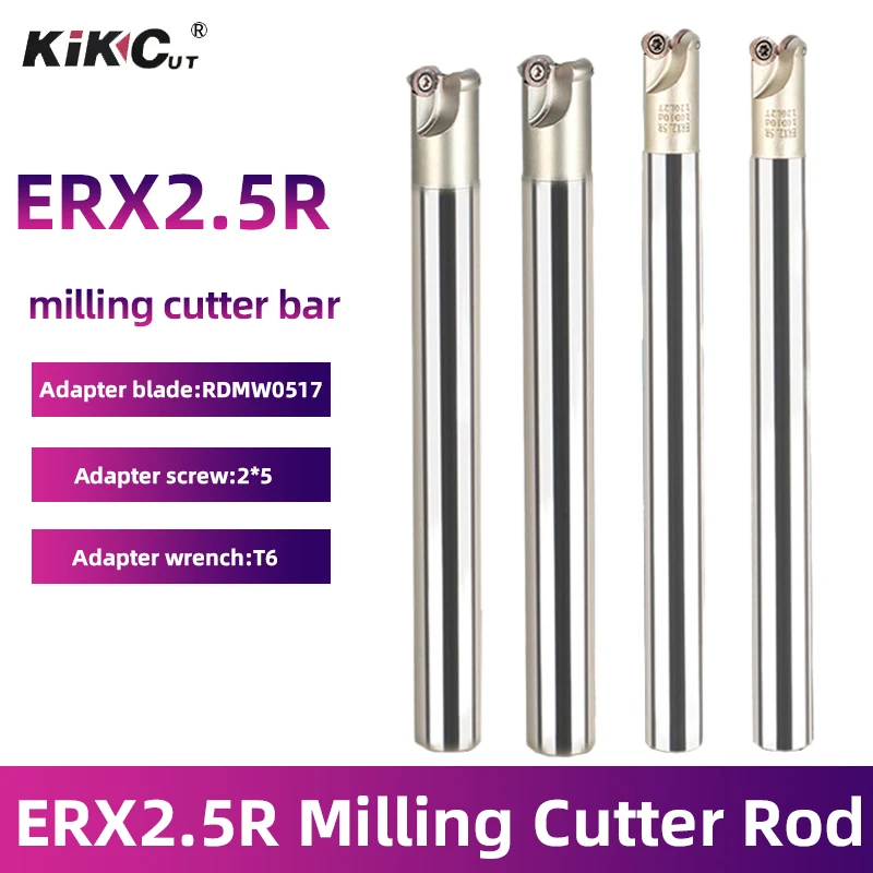1 PCS Hot Selling CNC Machine Tool Machining Center ERX2.5R Round Small Diameter Milling Cutter Rod C10 C12
1 PCS Hot Selling CNC Machine Tool Machining Center ERX2.5R Round Small Diameter Milling Cutter Rod C10 C12