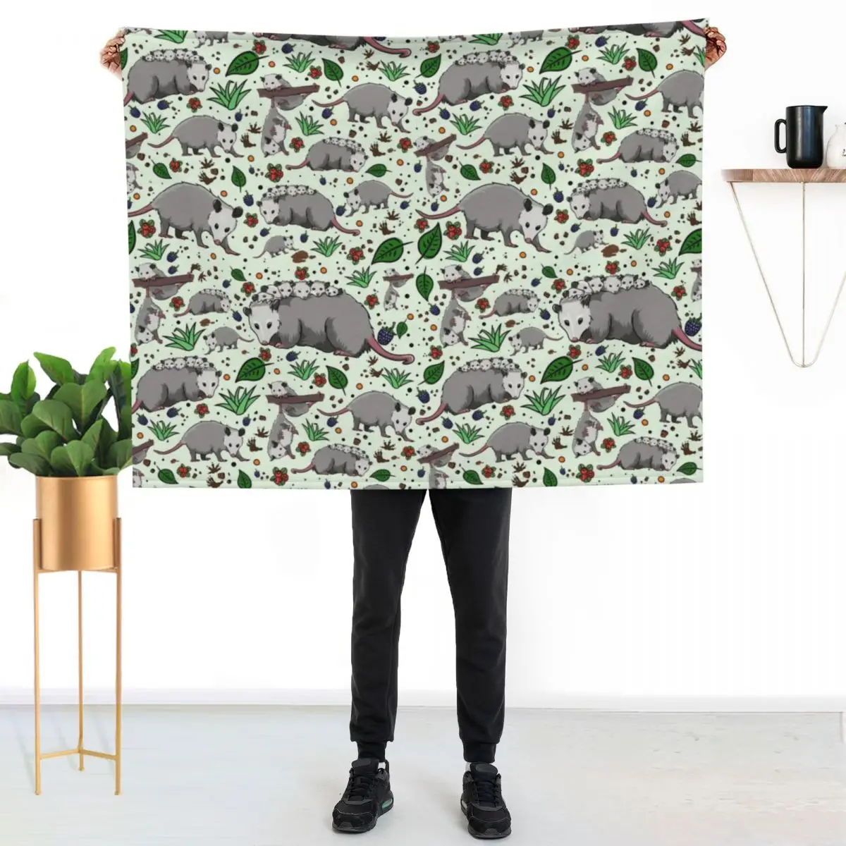 Cute Opossum,possum Throw Blanket Year Round Soft Comfortable Blanket for Home
Cute Opossum,possum Throw Blanket Year Round Soft Comfortable Blanket for Home