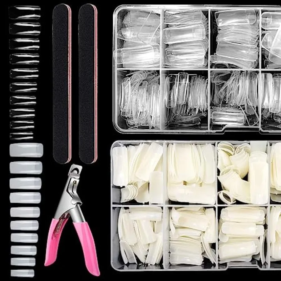 1000PCS Square Nail Tips for Acrylic Nails Professional, Fake Clear Natural Acrylic Short Square French Artificial False Tips H
1000PCS Square Nail Tips for Acrylic Nails Professional, Fake Clear Natural Acrylic Short Square French Artificial False Tips H