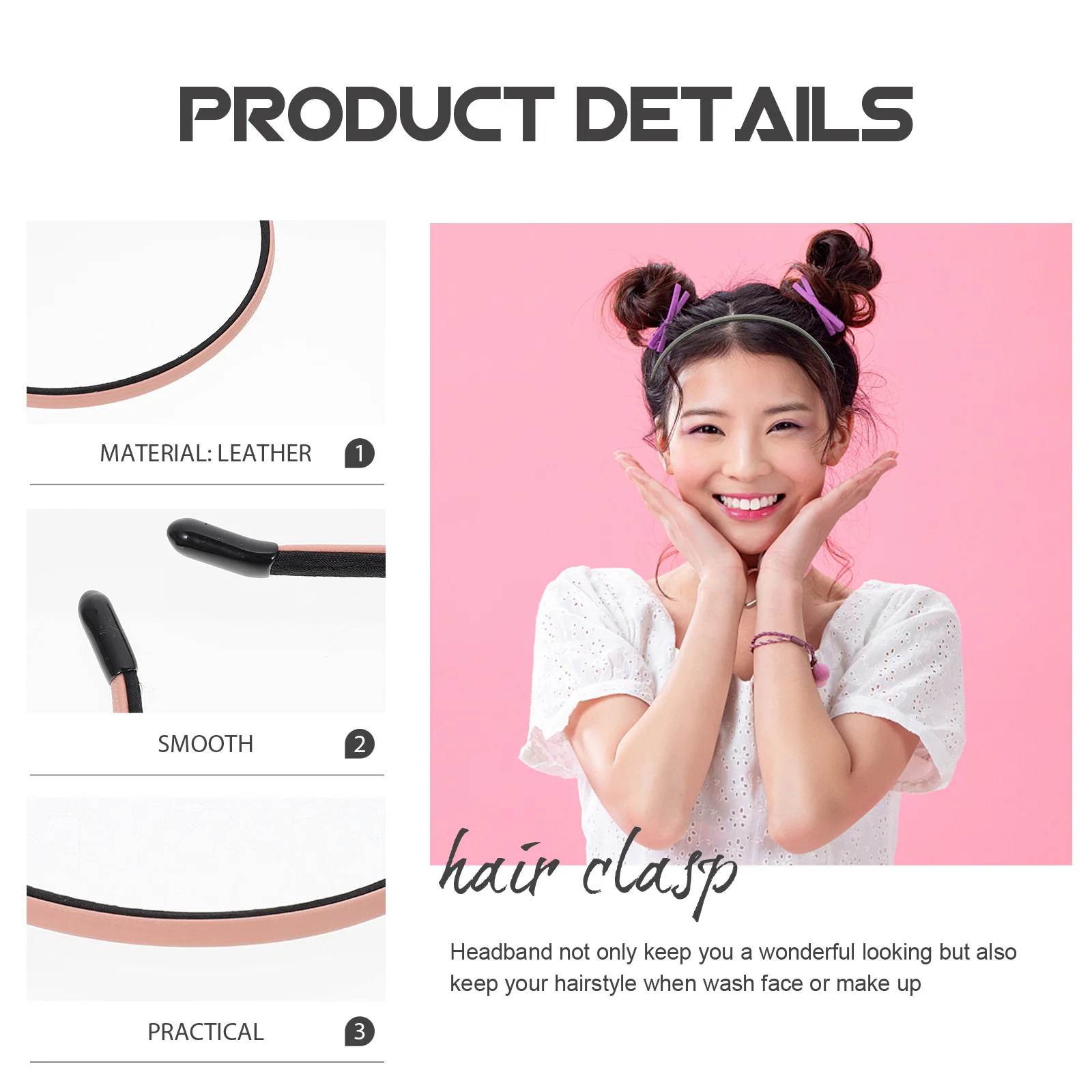 5Pcs Women Headbands Thin Headbands for Girls Solid Color Hair Accessories Lightweight Comfortable Daily Party Wear
5Pcs Women Headbands Thin Headbands for Girls Solid Color Hair Accessories Lightweight Comfortable Daily Party Wear