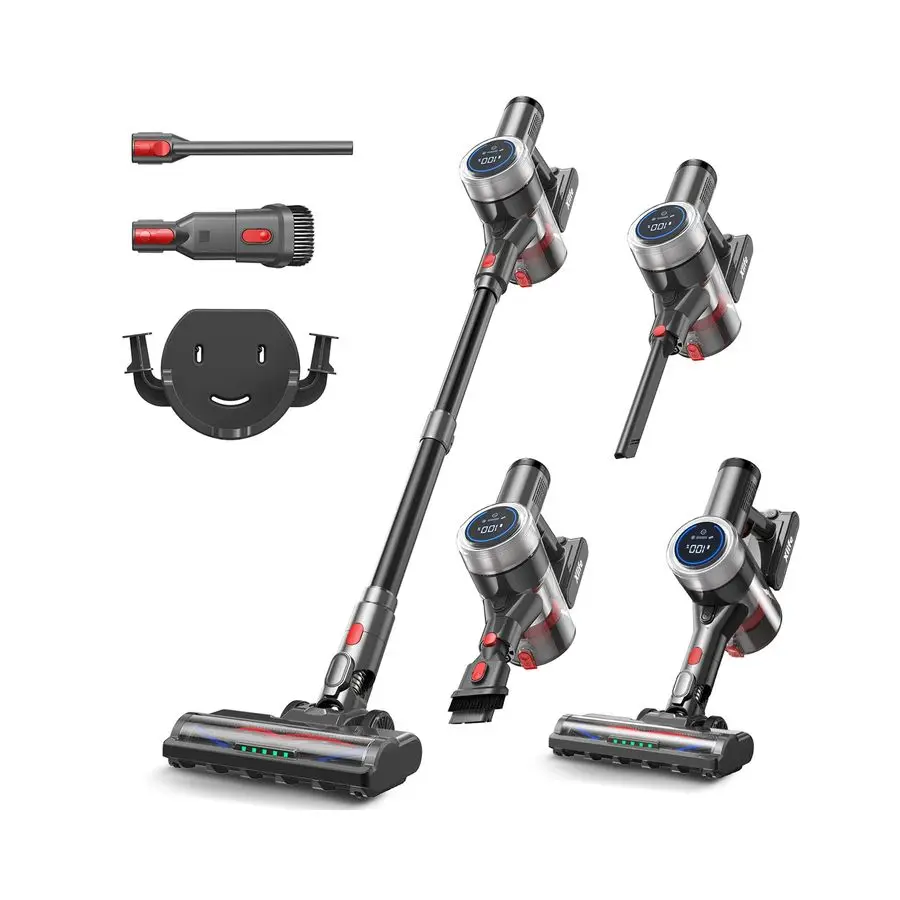 Cordless Vacuum Cleaner 45KPa 550W for Pet Hair amp MultiSurface Greenlight Reveal Dust 7Stage HEPA Filter Long Runtime AntiTang
Cordless Vacuum Cleaner 45KPa 550W for Pet Hair amp MultiSurface Greenlight Reveal Dust 7Stage HEPA Filter Long Runtime AntiTang