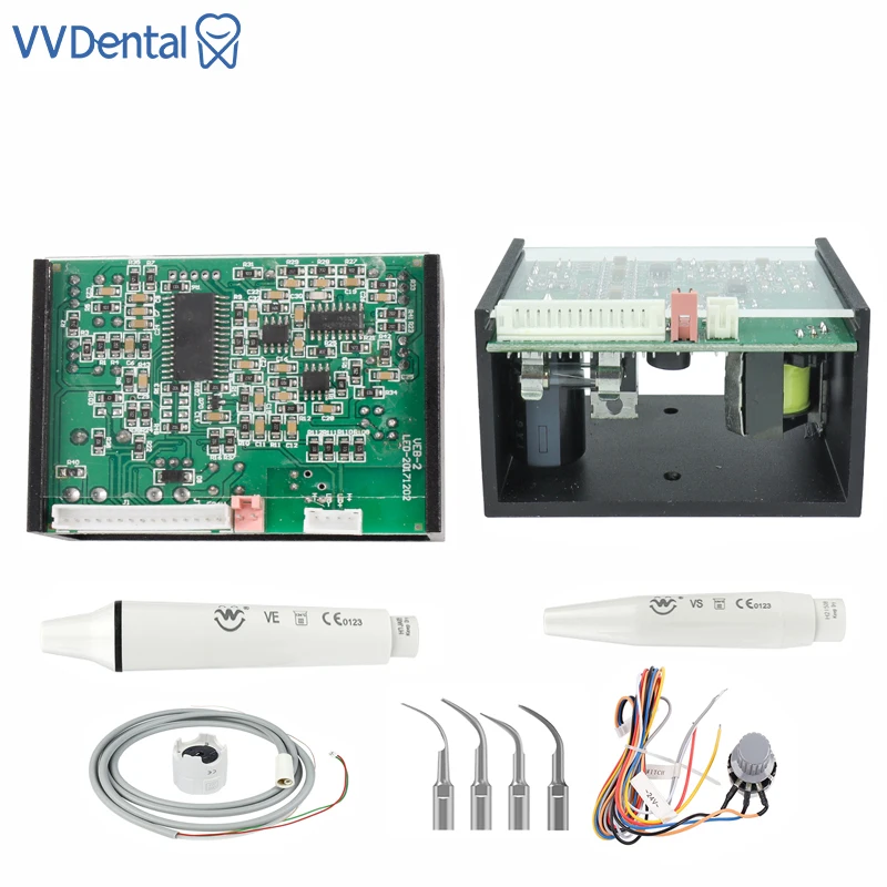 VVDental Ultrasonic Scaler Build In Scaler VEB-2/VSB-2 LED Scaler Scaling Handpiece For Dentistry Teeth Cleaning Whitening
VVDental Ultrasonic Scaler Build In Scaler VEB-2/VSB-2 LED Scaler Scaling Handpiece For Dentistry Teeth Cleaning Whitening