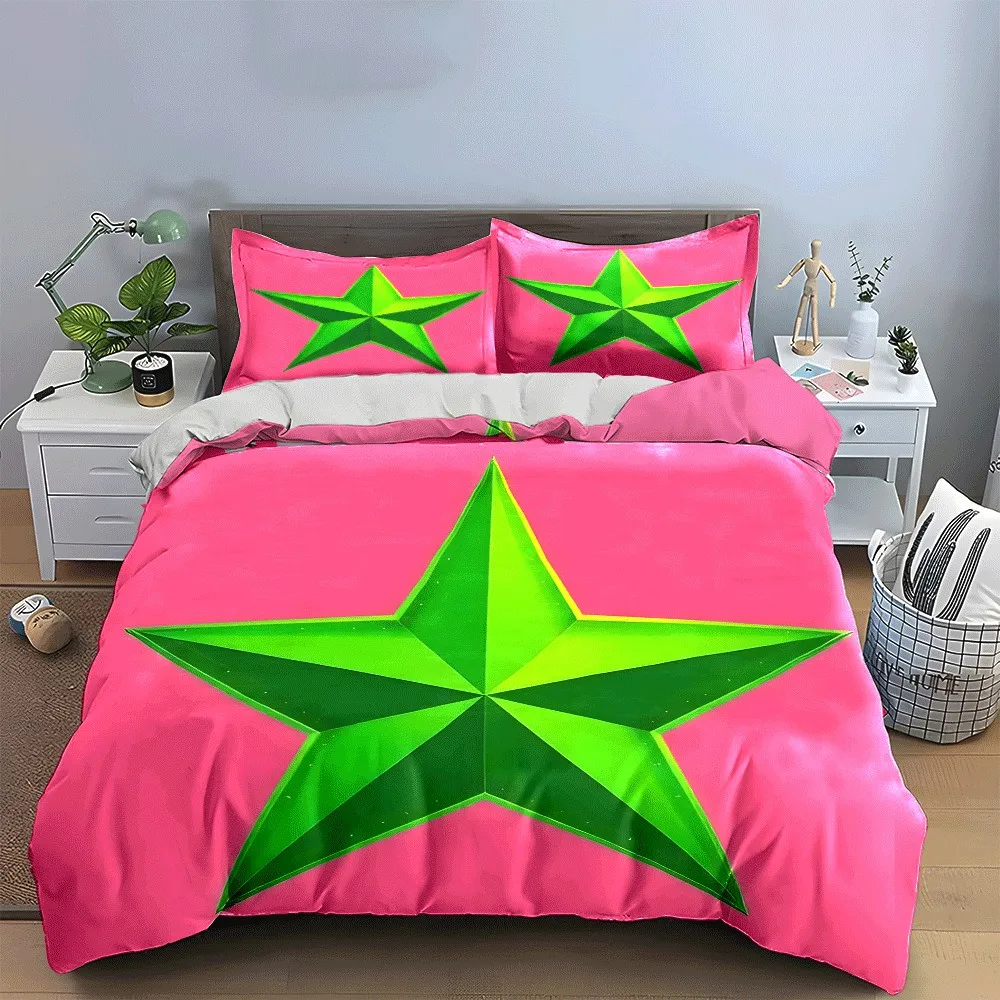 Green Star Wall Decor Set Exquisite three-piece bedding set gift for kids and adults
Green Star Wall Decor Set Exquisite three-piece bedding set gift for kids and adults