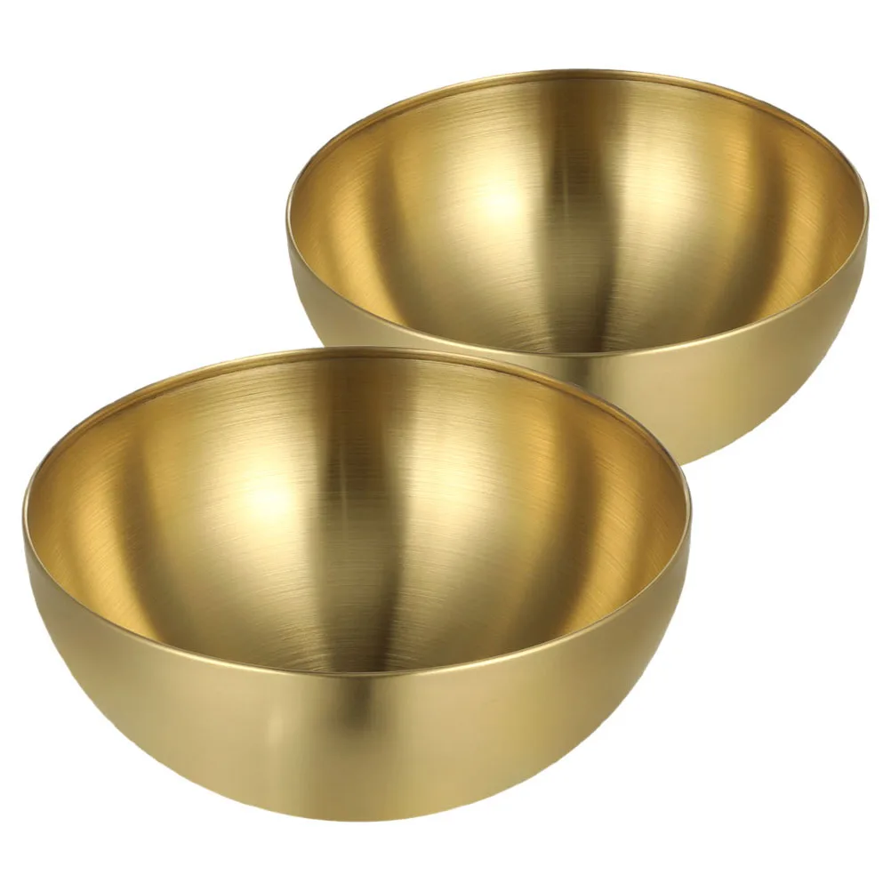 2 Pcs Salad Bowl Korean Insulated Bowls Bibimbap Metal Barbecue Stainless Steel Double Layer Rice
2 Pcs Salad Bowl Korean Insulated Bowls Bibimbap Metal Barbecue Stainless Steel Double Layer Rice