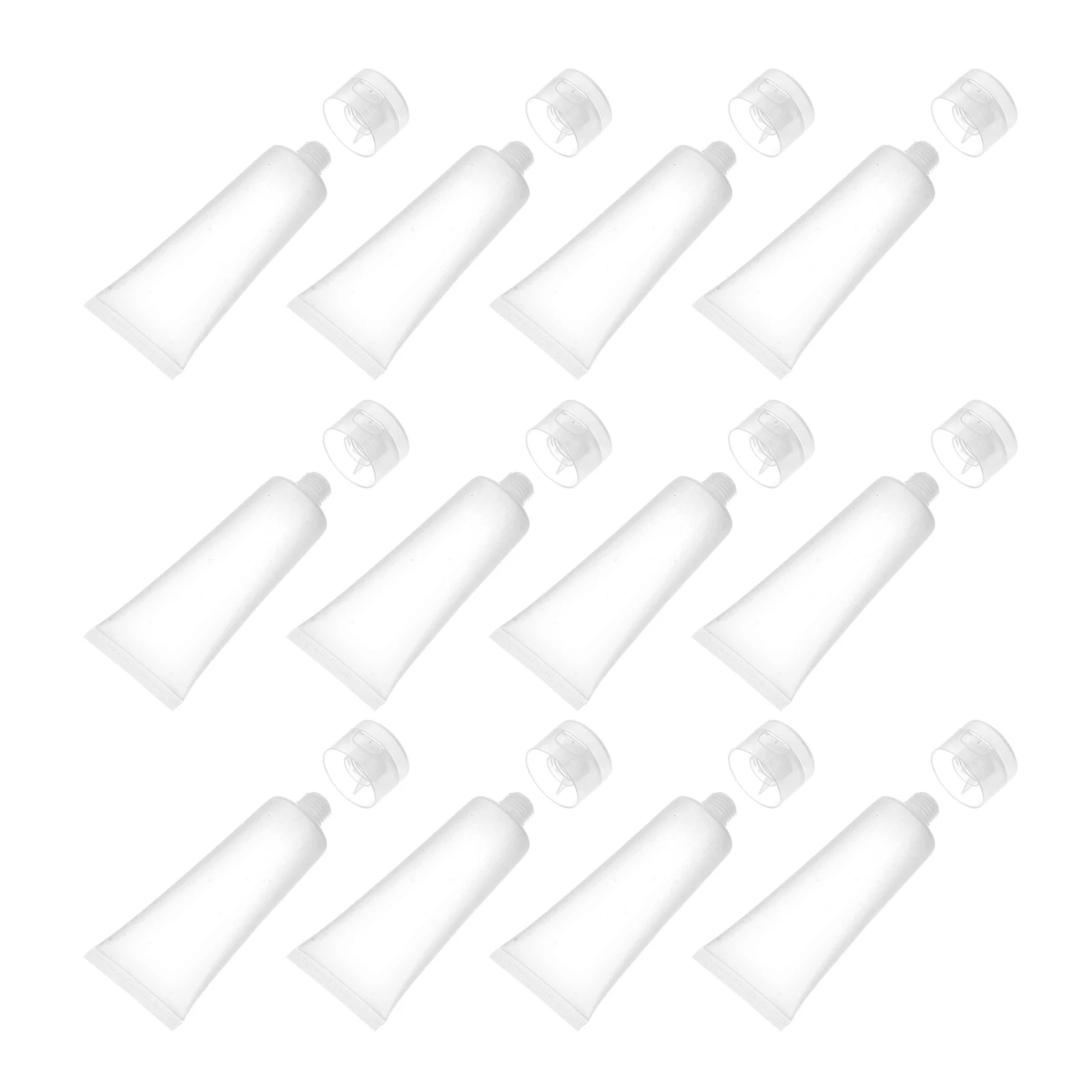 12Pcs Hand Cream Tubes Leak Proof Refillable Dispensers Portable Travel Lotion Containers Lightweight Toiletries
12Pcs Hand Cream Tubes Leak Proof Refillable Dispensers Portable Travel Lotion Containers Lightweight Toiletries