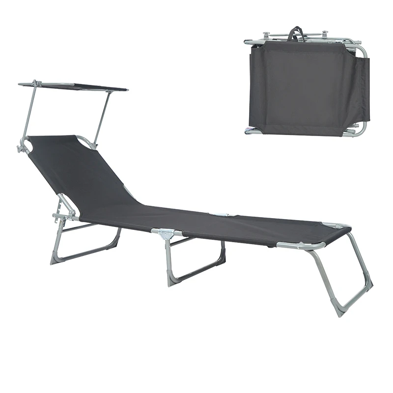Wholesales Outdoor Foldable Portable Beach Recliner Chaise Pool Lounge Bed with Canopy Chaise Lounge
Wholesales Outdoor Foldable Portable Beach Recliner Chaise Pool Lounge Bed with Canopy Chaise Lounge