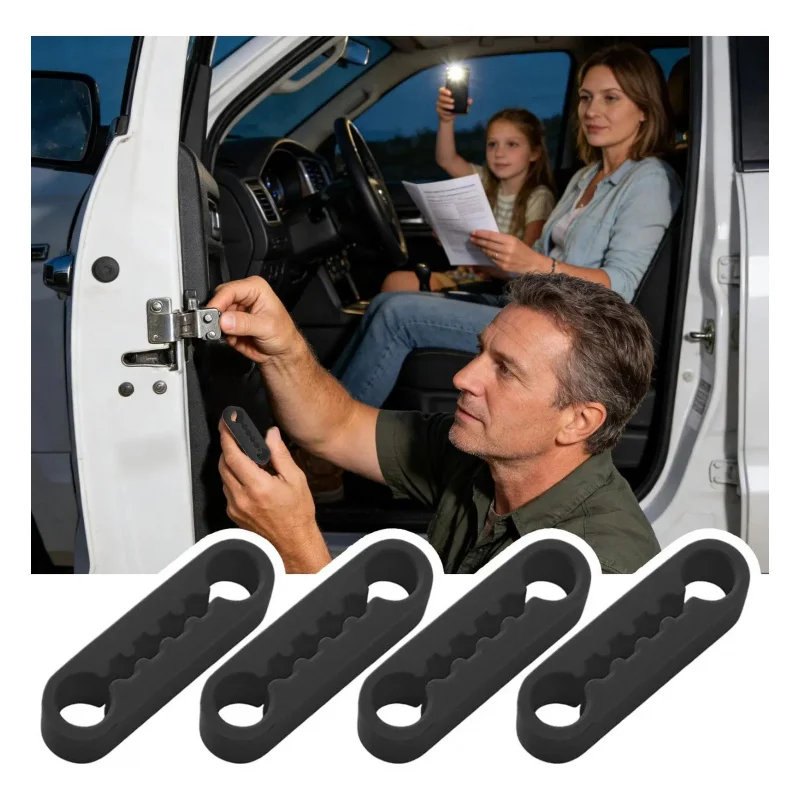 4pcs Car Door Shock Absorber Universal Car Door Buckle Soundproof Deadener Damper Cushion Anti-Vibration Buffer Pad
4pcs Car Door Shock Absorber Universal Car Door Buckle Soundproof Deadener Damper Cushion Anti-Vibration Buffer Pad