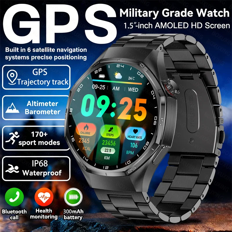 New Global Version Watch 6 Pro Smart Watch Men HD AMOLED Screen GPS Tracker Bluetooth Call Waterproof Sports Health Smartwatch
New Global Version Watch 6 Pro Smart Watch Men HD AMOLED Screen GPS Tracker Bluetooth Call Waterproof Sports Health Smartwatch