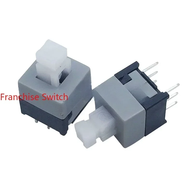 150PCS Mixer Button Switch 8.5*8.5mm Square Head 6 Feet 3.3*3.3 Self-locking With Lock Touch
150PCS Mixer Button Switch 8.5*8.5mm Square Head 6 Feet 3.3*3.3 Self-locking With Lock Touch