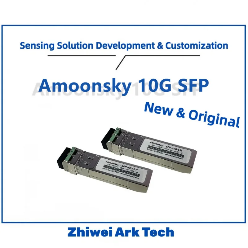 Amoonsky 10G SFP+ MM Transceiver | 10Gb/s 300m | LC Duplex | Novastar LED Compatible | Hot-Pluggable
Amoonsky 10G SFP+ MM Transceiver | 10Gb/s 300m | LC Duplex | Novastar LED Compatible | Hot-Pluggable