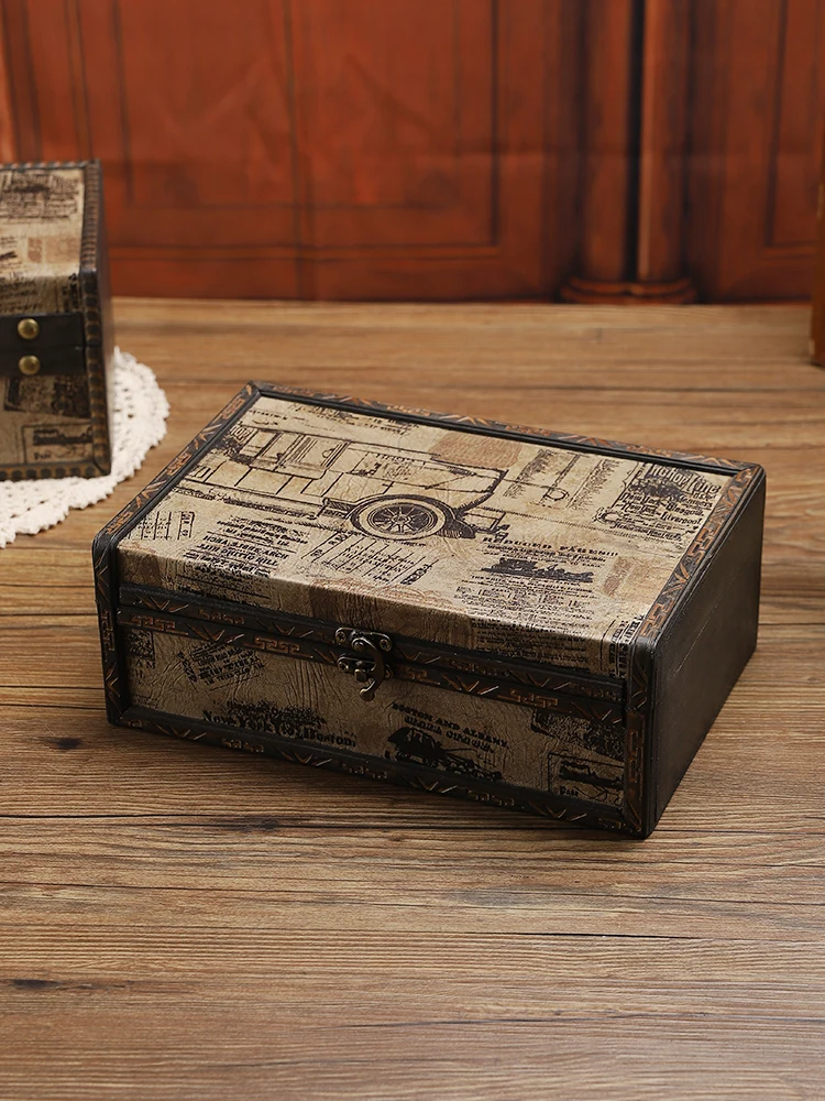 Ретро-шкатулка для украшений из кожи, прямоугольная, креативный органайзер для хранения, настольный сундук для сокровищ, деревянная коробка-витрина, декор для дома
Ретро-шкатулка для украшений из кожи, прямоугольная, креативный органайзер для хранения, настольный сундук для сокровищ, деревянная коробка-витрина, декор для дома