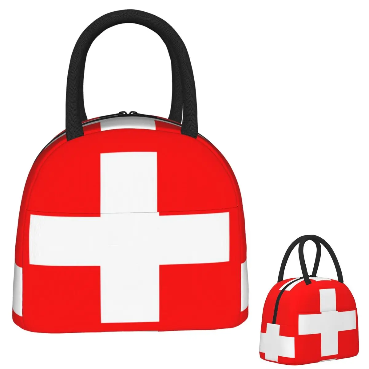 Swiss Switzerland Flag Lunch Bags Insulated Bento Box Portable Lunch Tote Leakproof Picnic Bags Cooler Bag for Woman Kids Work
Swiss Switzerland Flag Lunch Bags Insulated Bento Box Portable Lunch Tote Leakproof Picnic Bags Cooler Bag for Woman Kids Work