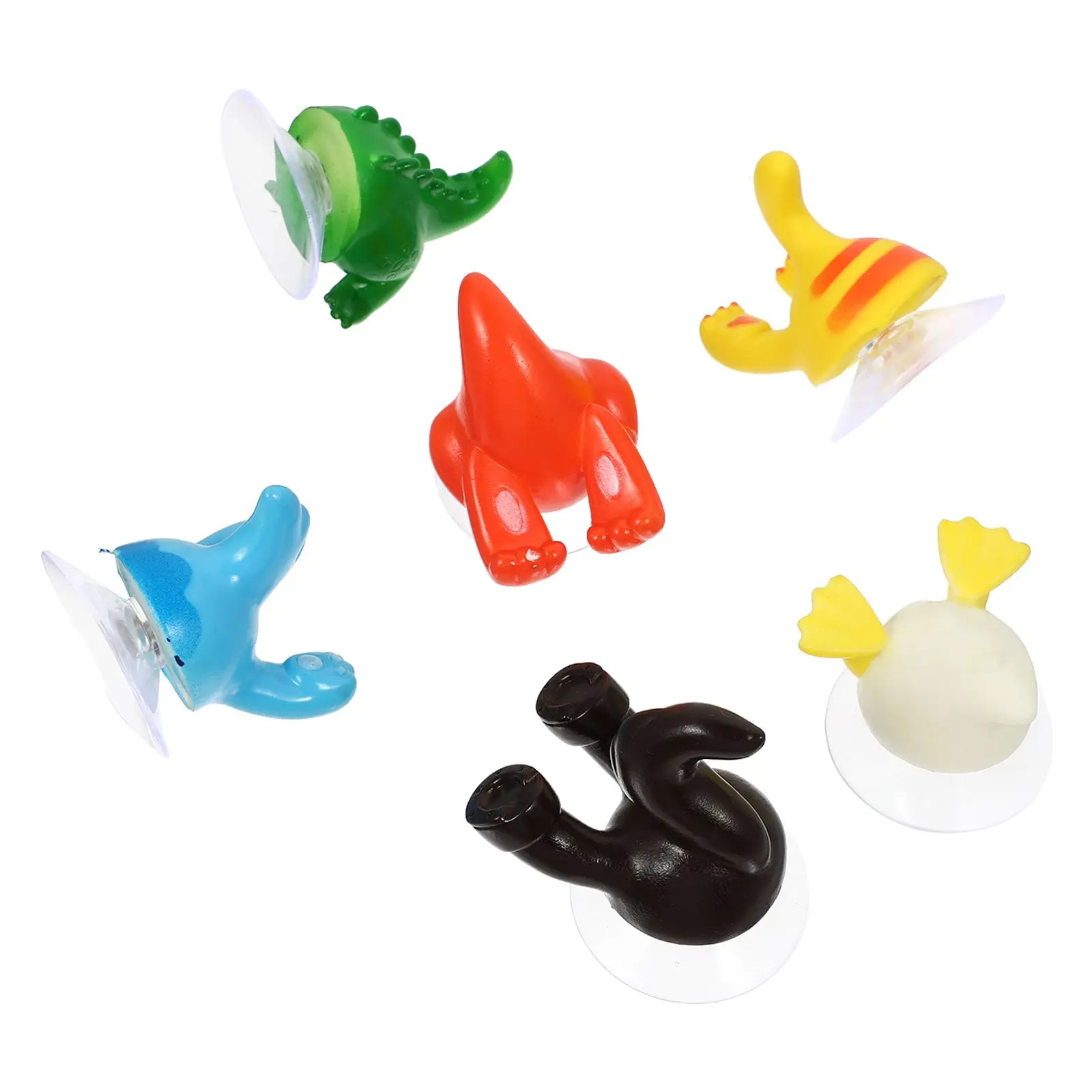 6 Pcs Animal Tail Hooks Plastic Suction Cup Traceless Adhesive Lightweight For Smooth Surface Ceramic Tiles
6 Pcs Animal Tail Hooks Plastic Suction Cup Traceless Adhesive Lightweight For Smooth Surface Ceramic Tiles