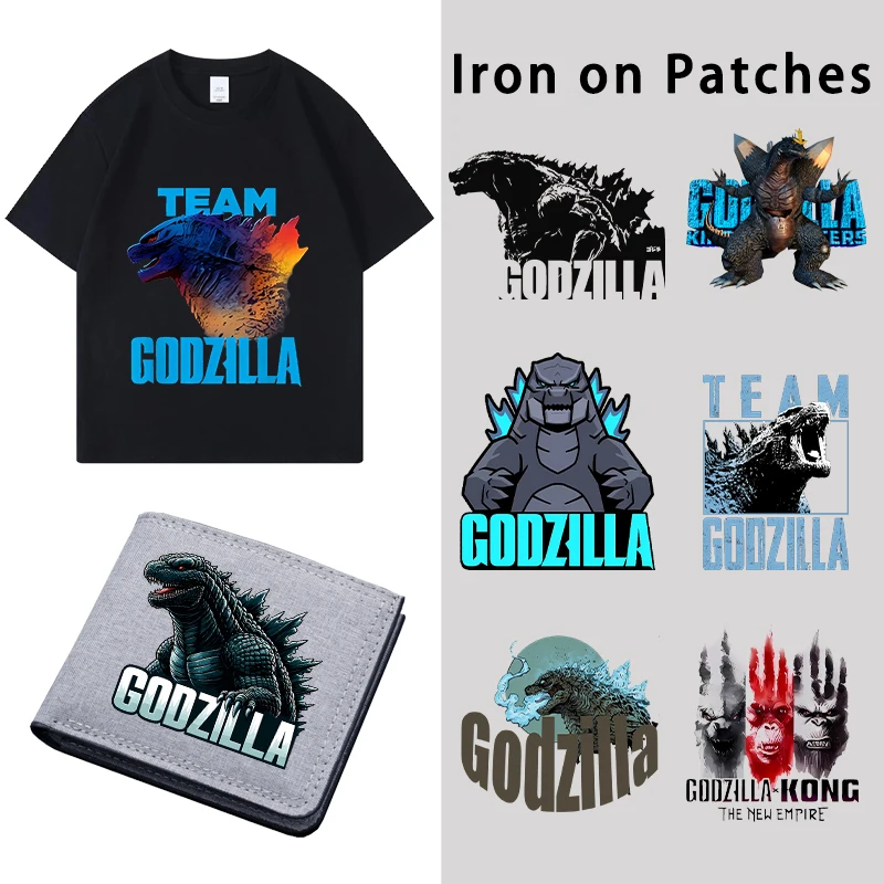 Godzillas Iron on Patches Exquisite Fashion Heat Transfer Sticker Trendy T-shirt Handbag DIY Birthday Party Clothing Decals Gift
Godzillas Iron on Patches Exquisite Fashion Heat Transfer Sticker Trendy T-shirt Handbag DIY Birthday Party Clothing Decals Gift