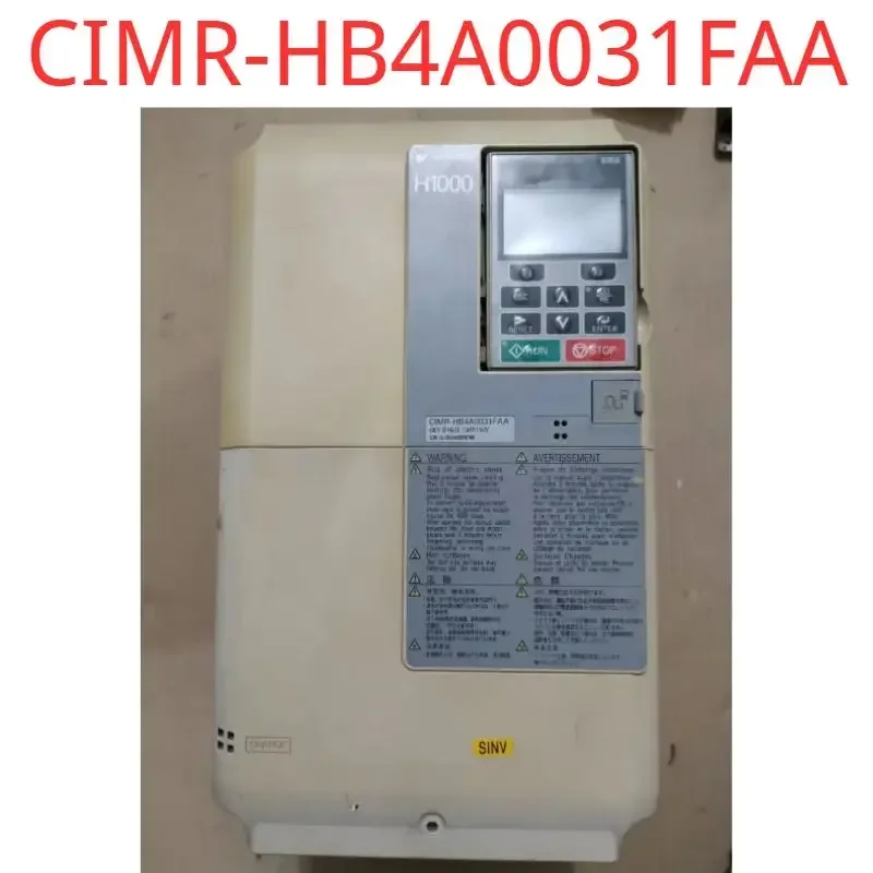 Second-hand test OK H1000 Inverter CIMR-HB4A0031FAA genuine disassembly parts including panel
Second-hand test OK H1000 Inverter CIMR-HB4A0031FAA genuine disassembly parts including panel