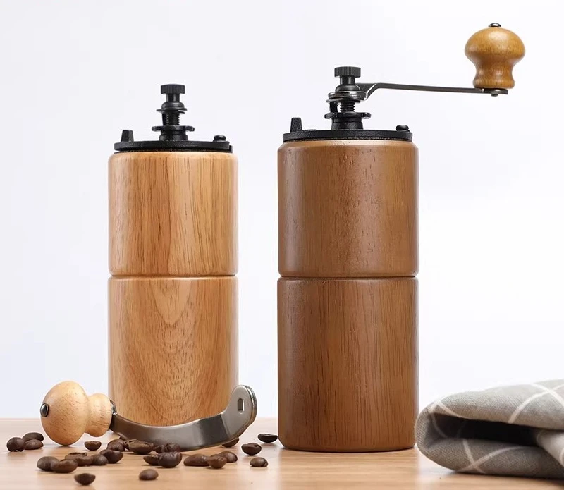 Oak series hand-crank bean grinder, retro and beautiful hand-brewed coffee grinder
Oak series hand-crank bean grinder, retro and beautiful hand-brewed coffee grinder
