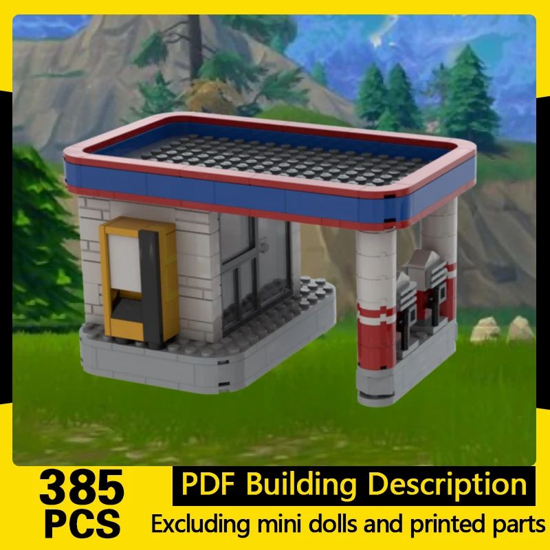 Popular Game Model MOC Building Bricks Wilderness Supply Gas Station Modular Technology Gifts Holiday Assemble Children Toy Suit
Popular Game Model MOC Building Bricks Wilderness Supply Gas Station Modular Technology Gifts Holiday Assemble Children Toy Suit