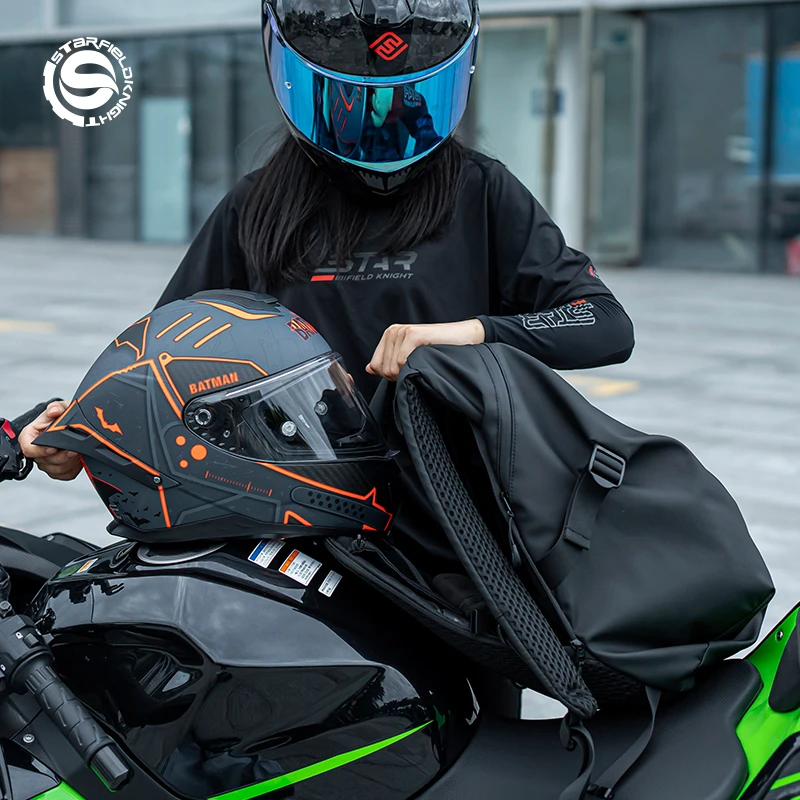 SFK High-capacity Motorcycle Helmet Bag Cycling Breathable Riding Gears Pack Splash-proof Water Fabric Outdoor Travel Backpack
SFK High-capacity Motorcycle Helmet Bag Cycling Breathable Riding Gears Pack Splash-proof Water Fabric Outdoor Travel Backpack