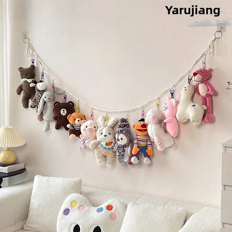 Sofa Hanging Bag Doll Storage Organizer Plush Toy Display Net Pocket Wall Mounted Dollhouse Decor Nordic Style Cotton Bag
Sofa Hanging Bag Doll Storage Organizer Plush Toy Display Net Pocket Wall Mounted Dollhouse Decor Nordic Style Cotton Bag