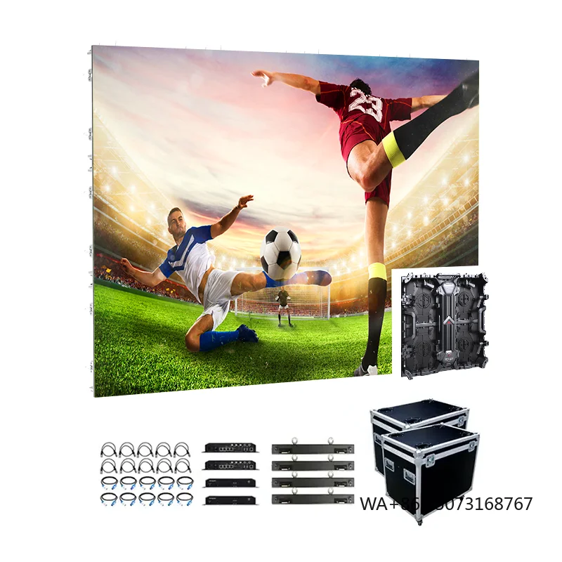 IP65 Rated P2-P4.81 LED Display 500x500mm Indoor/Outdoor Event Backdrop & Shopping Mall Panel with SDK for Education
IP65 Rated P2-P4.81 LED Display 500x500mm Indoor/Outdoor Event Backdrop & Shopping Mall Panel with SDK for Education