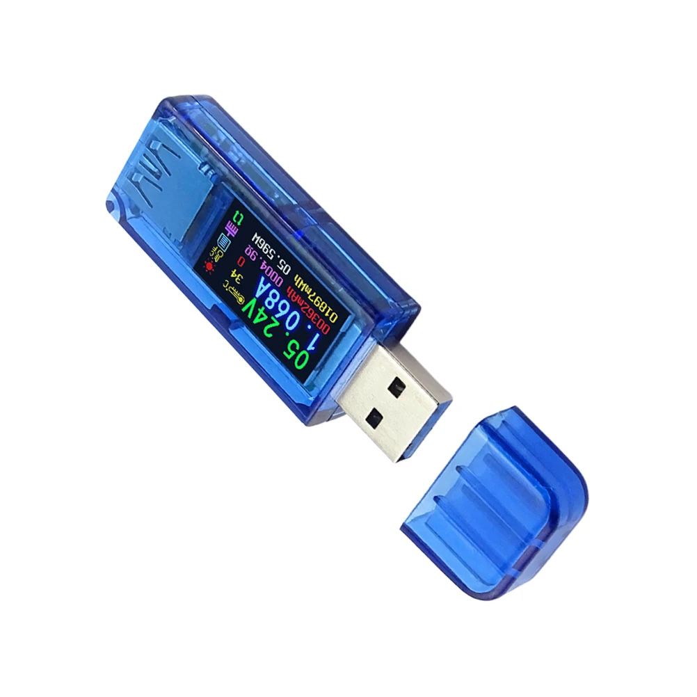 Usb Tester Voltage Meter Power Capacity Monitor Lcd Voltmeter Ammeter Current Durable Portable Blue
Usb Tester Voltage Meter Power Capacity Monitor Lcd Voltmeter Ammeter Current Durable Portable Blue