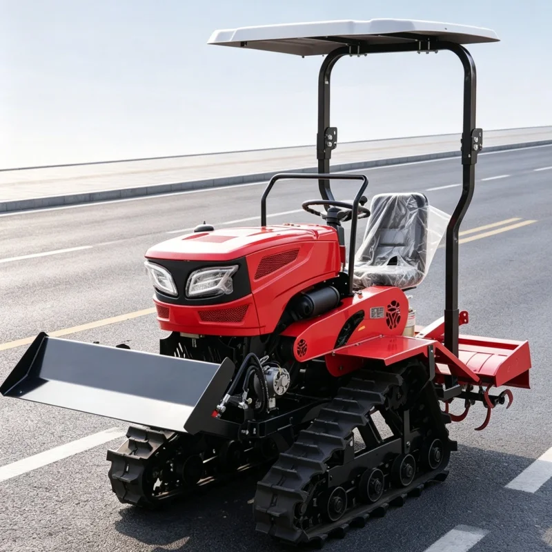 Customized Tracked Rotary Tiller, All-scenario Farm Cultivator, EMC Certified Easy-to-operate Tilling Equipment
Customized Tracked Rotary Tiller, All-scenario Farm Cultivator, EMC Certified Easy-to-operate Tilling Equipment