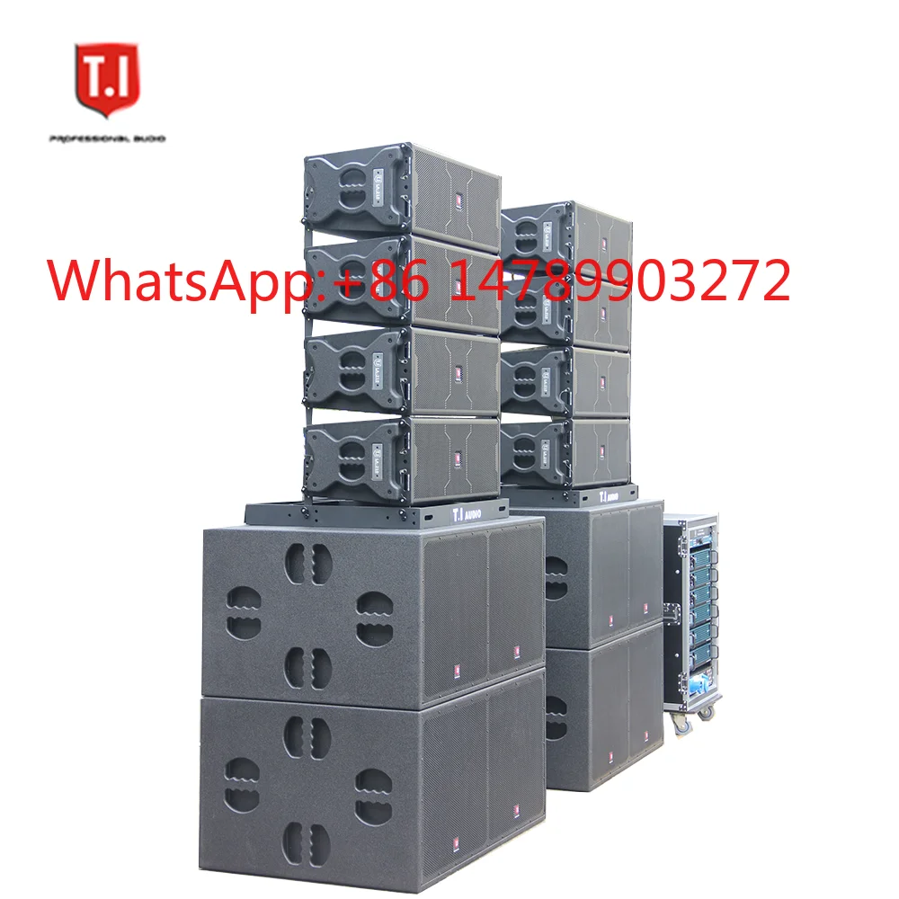 Multiuse LA-210 Dual 10 Inch 800W Neodymium Line Array Speaker Indoor Outdoor System
Multiuse LA-210 Dual 10 Inch 800W Neodymium Line Array Speaker Indoor Outdoor System