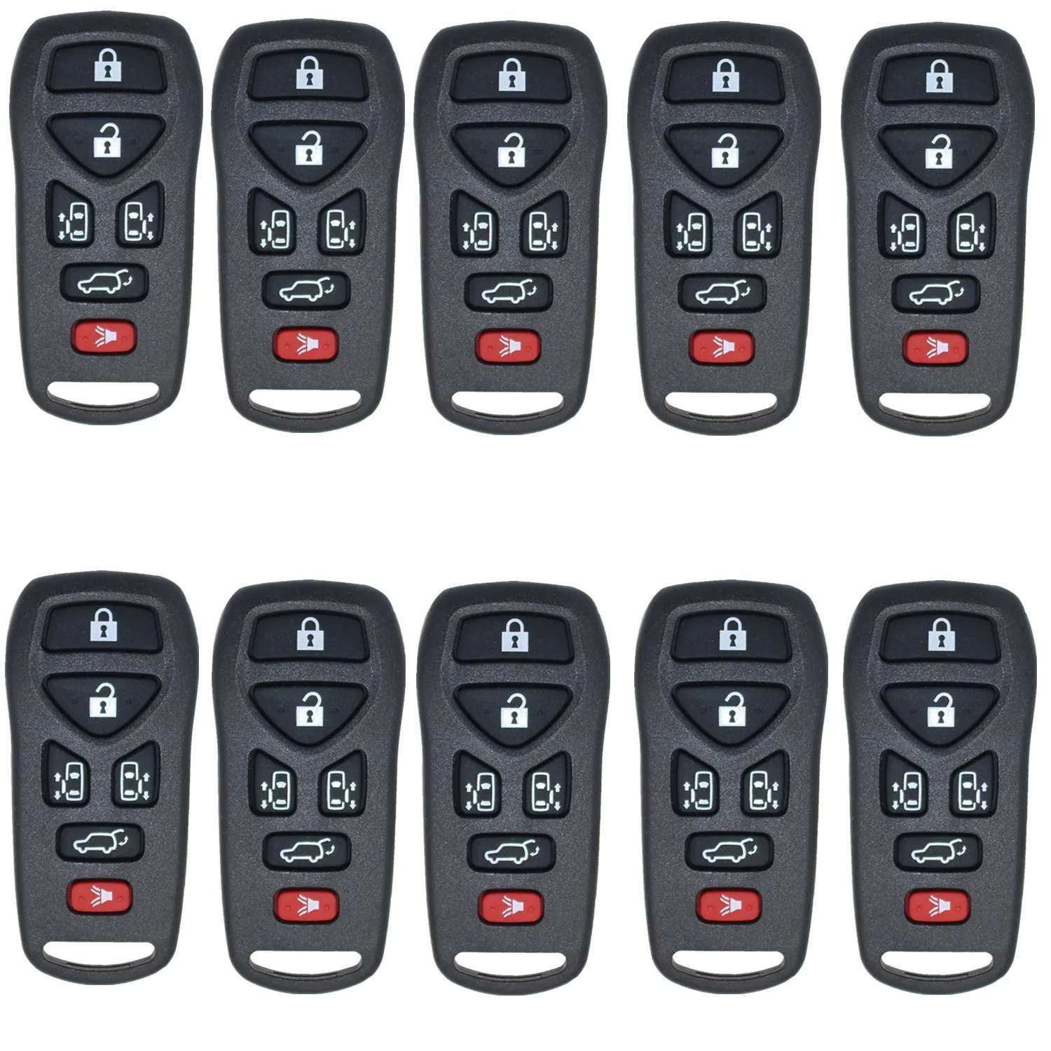 WFMJ 10Pcs 6 Buttons For Nissan Quest Mini KBRASTU51 Smart Remote Key Case Shell Fob
WFMJ 10Pcs 6 Buttons For Nissan Quest Mini KBRASTU51 Smart Remote Key Case Shell Fob