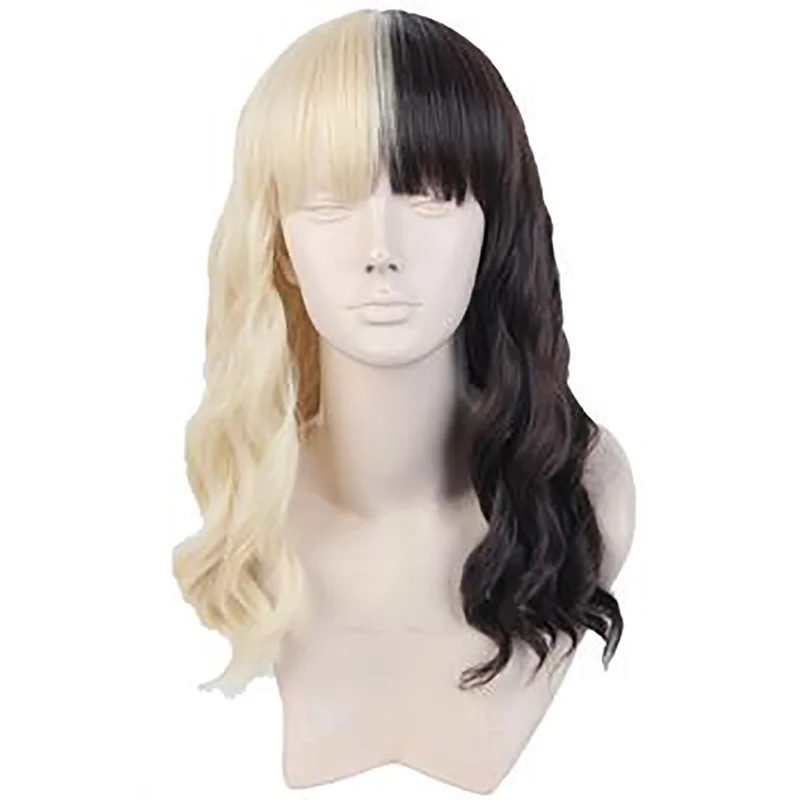Женские длинные косплей полурусые черные вьющиеся волнистые парики из смешанных волос
Женские длинные косплей полурусые черные вьющиеся волнистые парики из смешанных волос