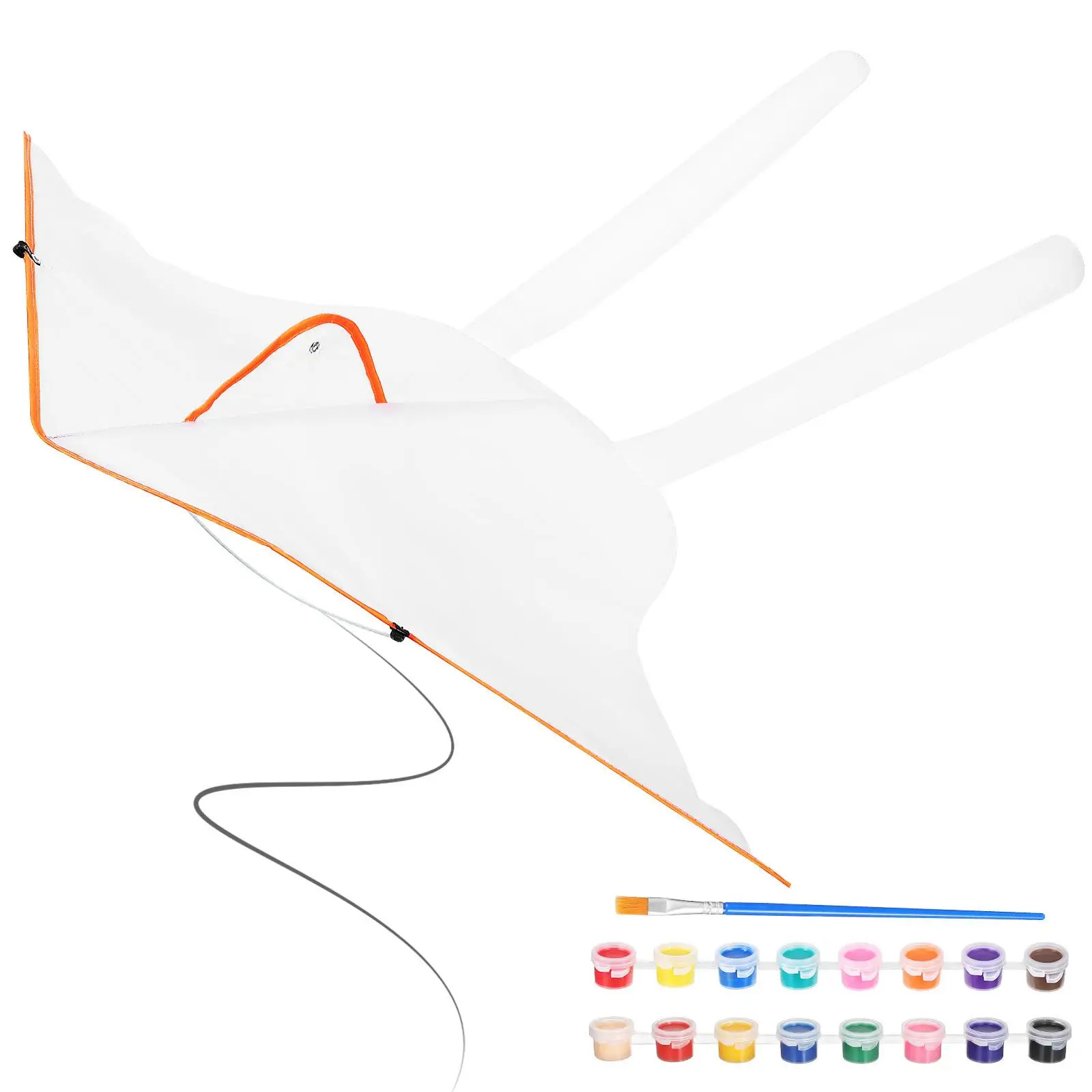 DIY Blank Kite Paint Craft Set Acrylic Pigment Hand Painted Kids Outdoor Toys Coloring Kite Children Graffiti Kit
DIY Blank Kite Paint Craft Set Acrylic Pigment Hand Painted Kids Outdoor Toys Coloring Kite Children Graffiti Kit