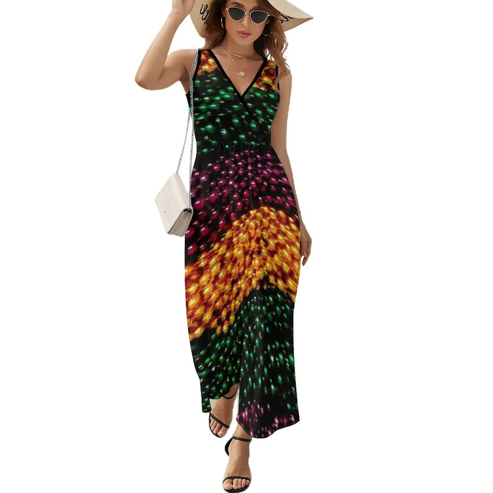 MARDI GRAS :Colorful Festival Beads Print Short-Sleeved Dress elegant dresses for women dress for women summer Dress vintage
MARDI GRAS :Colorful Festival Beads Print Short-Sleeved Dress elegant dresses for women dress for women summer Dress vintage