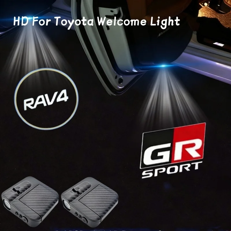 Led Car Lamp Ghost Door Logo Light Door Courtesy Lamp For TRD Toyota Corolla Yaris Aygo Prius Camry GR 4Runner Decor TRD RAV4 
Led Car Lamp Ghost Door Logo Light Door Courtesy Lamp For TRD Toyota Corolla Yaris Aygo Prius Camry GR 4Runner Decor TRD RAV4