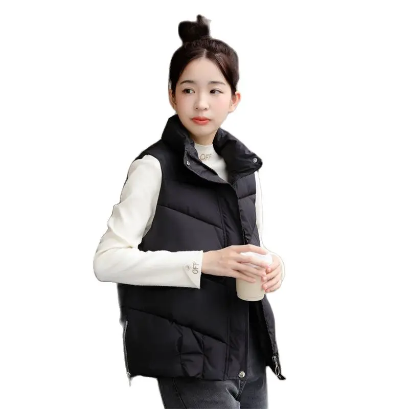 2023 New Down Cotton Vest Waistcoat Female Warm Autumn Winter Jacket Women's Korean Version Sleeveless Cotton Clothes Coat
2023 New Down Cotton Vest Waistcoat Female Warm Autumn Winter Jacket Women's Korean Version Sleeveless Cotton Clothes Coat