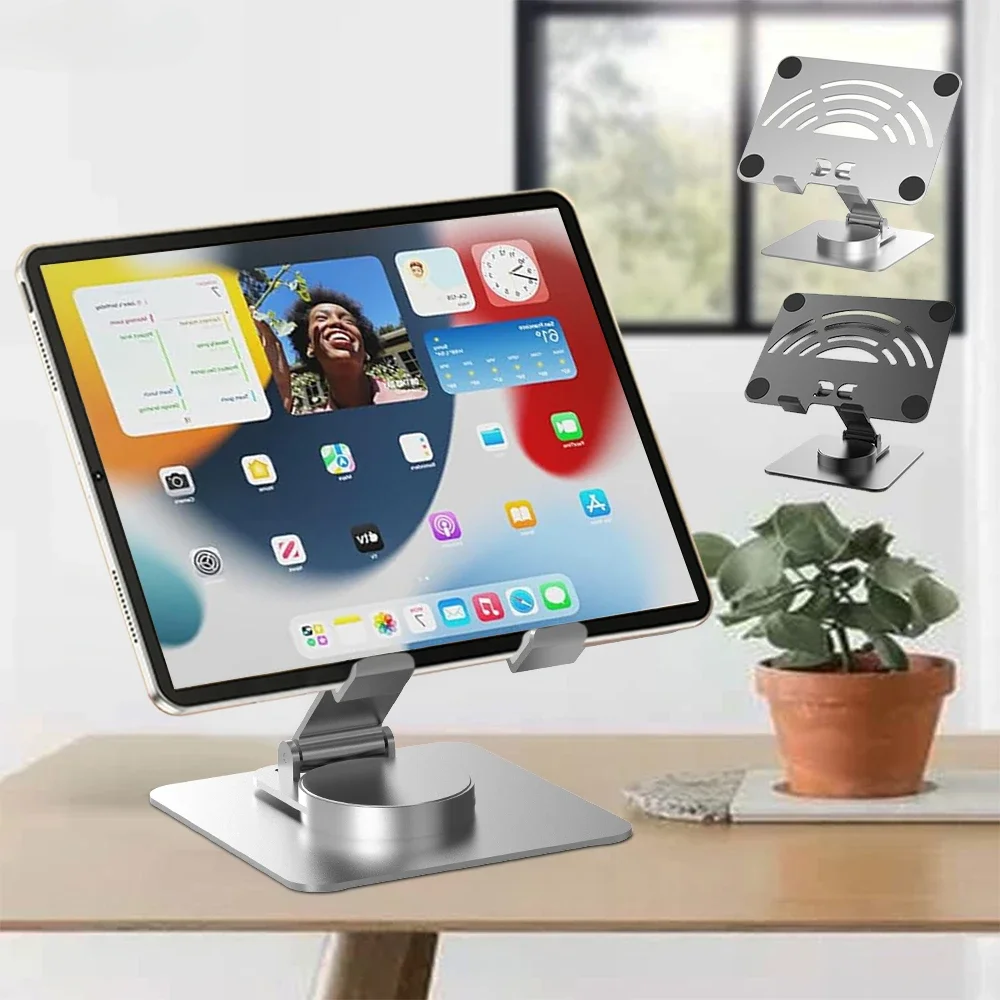 Tablet Stand For iPad Pro Desktop Support 360 Rotation Aluminum Foldable Holder For Samsung Xiaomi Pad 2023 Tablet Phone Bracket
Tablet Stand For iPad Pro Desktop Support 360 Rotation Aluminum Foldable Holder For Samsung Xiaomi Pad 2023 Tablet Phone Bracket
