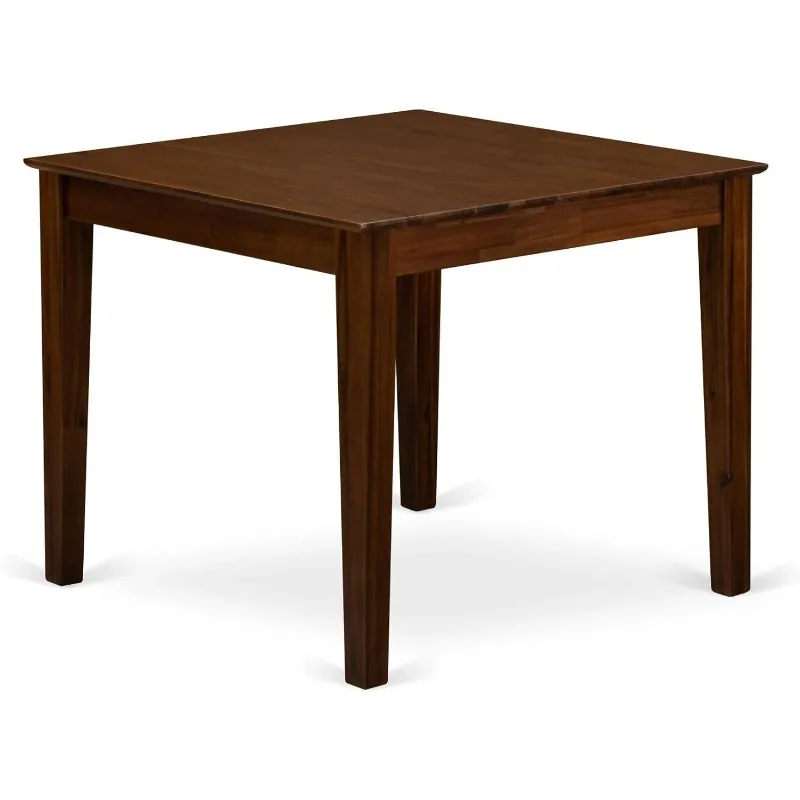 OXT-AWA-T Оксфордский квадратный кухонный обеденный стол для небольших помещений, 36x36 дюймов, античный орех 
OXT-AWA-T Оксфордский квадратный кухонный обеденный стол для небольших помещений, 36x36 дюймов, античный орех
