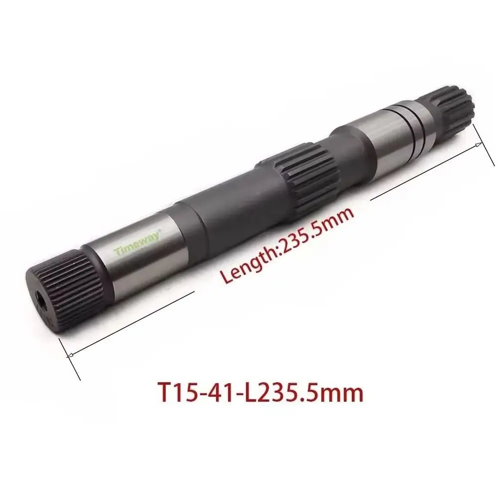 Piston Pump Repair Kits Drive Shaft T15-41-L235.5mm for 70442 EATON VICKERS Hydraulic Pump Shaft Spare Parts
Piston Pump Repair Kits Drive Shaft T15-41-L235.5mm for 70442 EATON VICKERS Hydraulic Pump Shaft Spare Parts