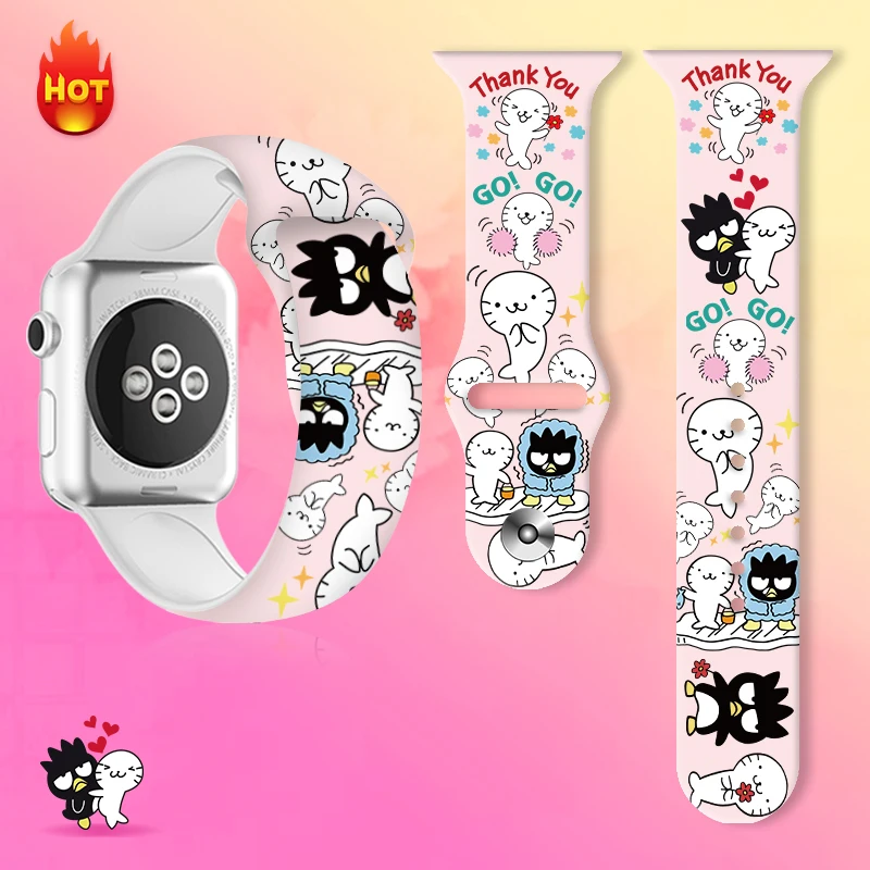 Cool Penguin Printed Strap for Apple Watch 46mm 44mm 42mm 41mm Silicone Band Replaceable Watchband for iWatch 11 10 9 8 SE
Cool Penguin Printed Strap for Apple Watch 46mm 44mm 42mm 41mm Silicone Band Replaceable Watchband for iWatch 11 10 9 8 SE