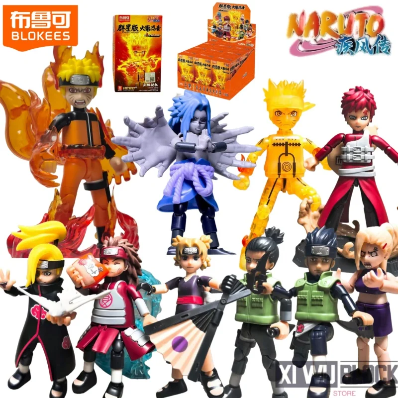 BLOKEES Naruto Block Man Star Edition 3 Assembly Model Uchiha Sasuke Uzumaki Naruto Moving Toys Ornaments Collecting Gifts
BLOKEES Naruto Block Man Star Edition 3 Assembly Model Uchiha Sasuke Uzumaki Naruto Moving Toys Ornaments Collecting Gifts