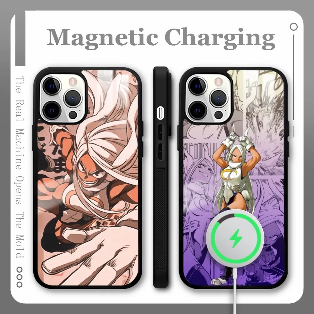 Rumi U-Usagiyama M-Mirko Phone Case For iPhone 16 15 14 13 12 11 Pro Max Plus Mini Magnetic Magsafe Wireless Charging Cover
Rumi U-Usagiyama M-Mirko Phone Case For iPhone 16 15 14 13 12 11 Pro Max Plus Mini Magnetic Magsafe Wireless Charging Cover