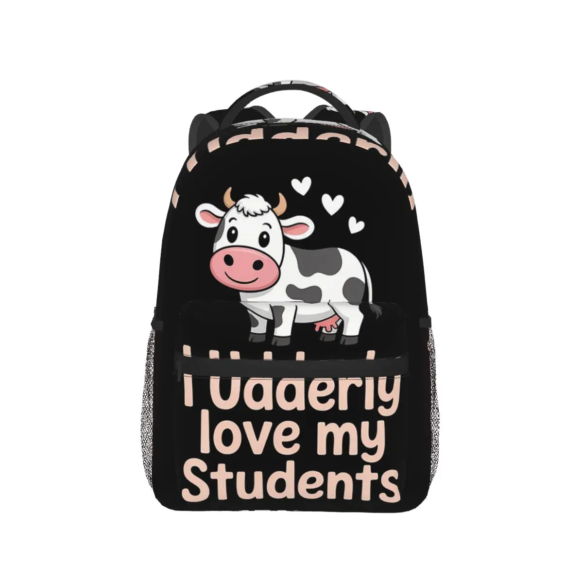 Cow Teacher Cute Backpack Hot Sale Daypack Large Capacity Children BookBag School Bag Shoulder Bags for Men Women
Cow Teacher Cute Backpack Hot Sale Daypack Large Capacity Children BookBag School Bag Shoulder Bags for Men Women