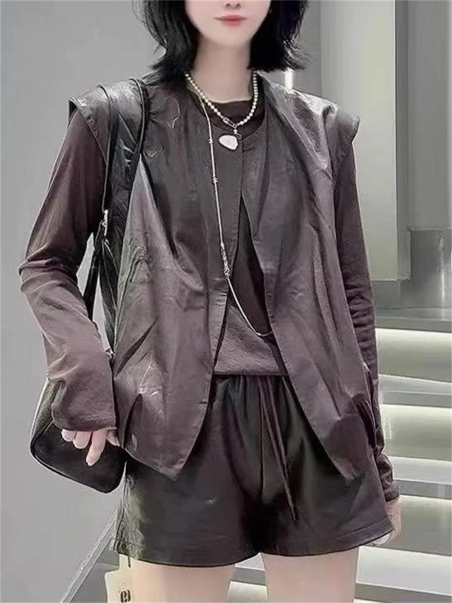 Faionable Svel Genuine eepskin Vest Autumn New Arrival Women's ort Length Commute Sle Loose Fit No Brand Regist...
Faionable Svel Genuine eepskin Vest Autumn New Arrival Women's ort Length Commute Sle Loose Fit No Brand Regist...