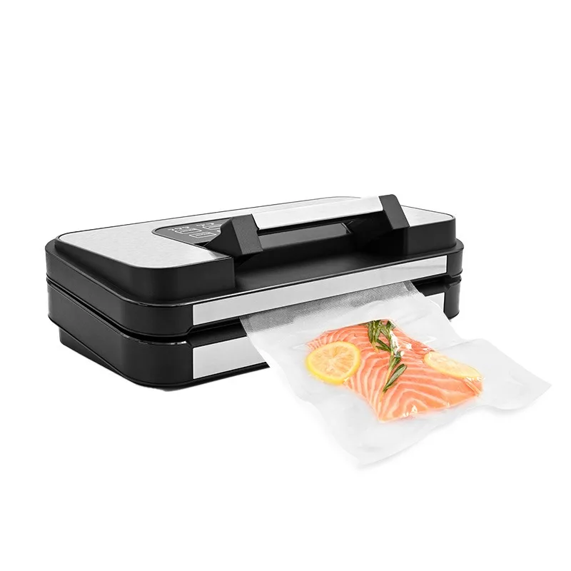 Handle vacuum sealing machine Home and business dual-purpose food preservation machine Vacuum machine supports customization
Handle vacuum sealing machine Home and business dual-purpose food preservation machine Vacuum machine supports customization